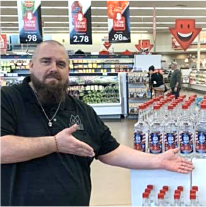 Photo of Man with a Beard at Grocery Store